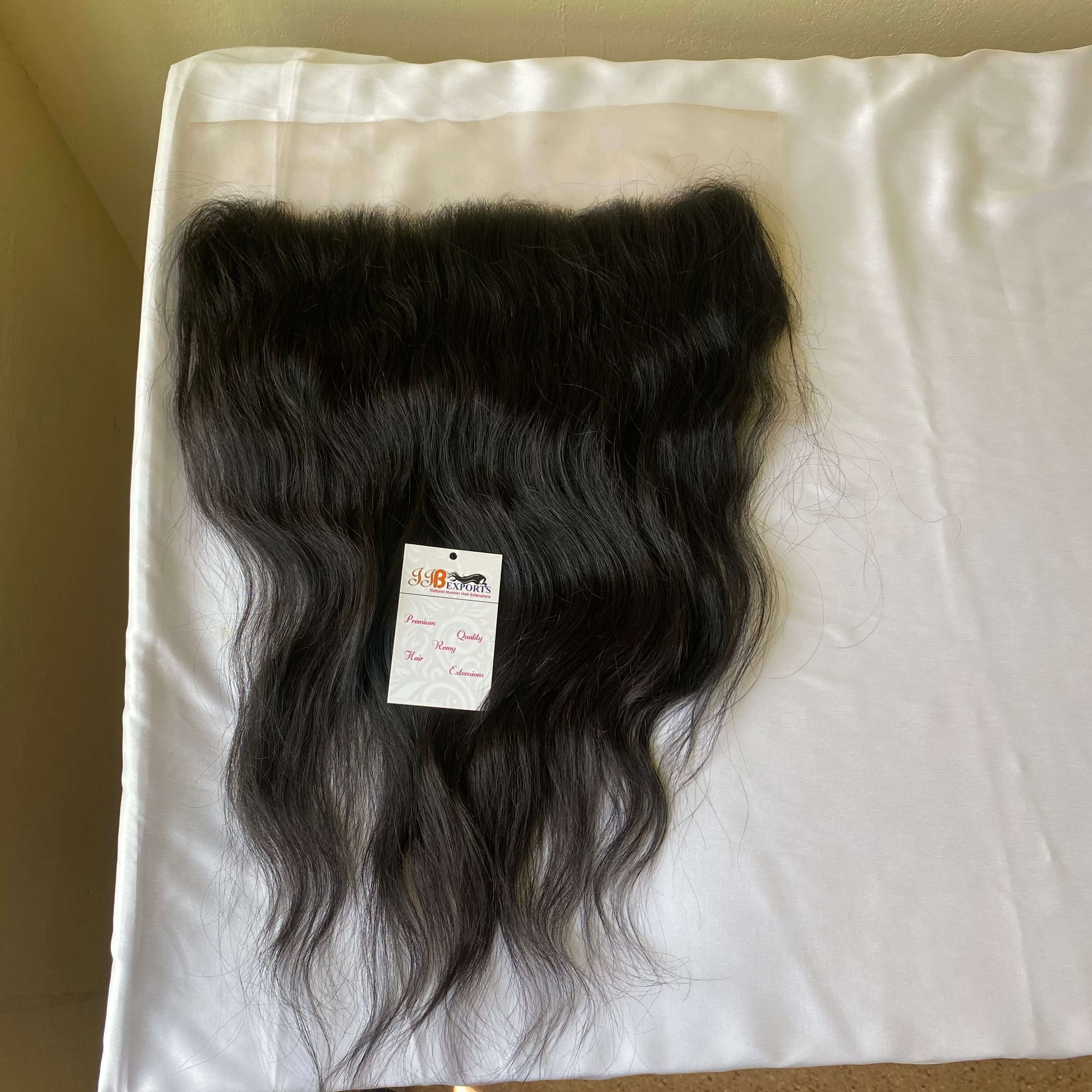 Hd Thin Lace Closure 4x4 Lace Frontal 13x4 Natural Virgin Indian Human Hair With Bundle