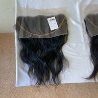 Hd Thin Lace Closure 4x4 Lace Frontal 13x4 Natural Virgin Indian Human Hair With Bundle