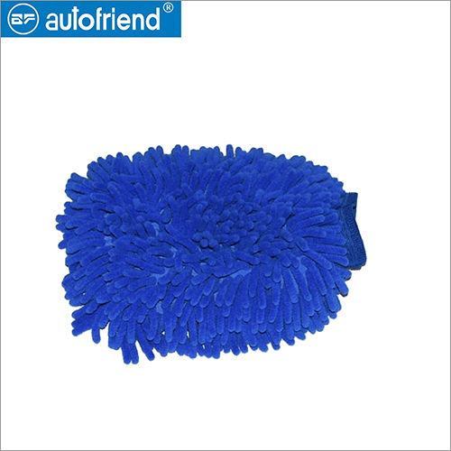 Blue Microfiber Cleaning Gloves