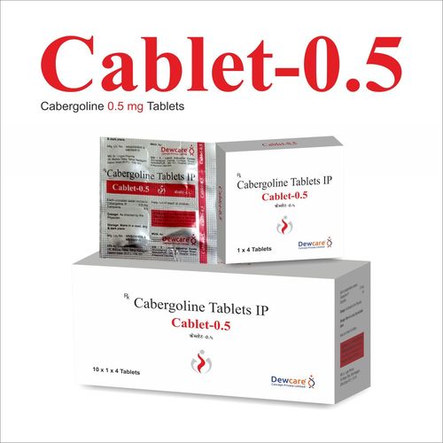 Cabergoline 0.5 Mg By DEWCARE CONCEPT PVT. LTD.