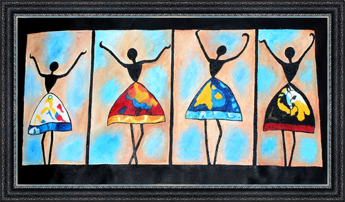 Madhubani Canvas Painting