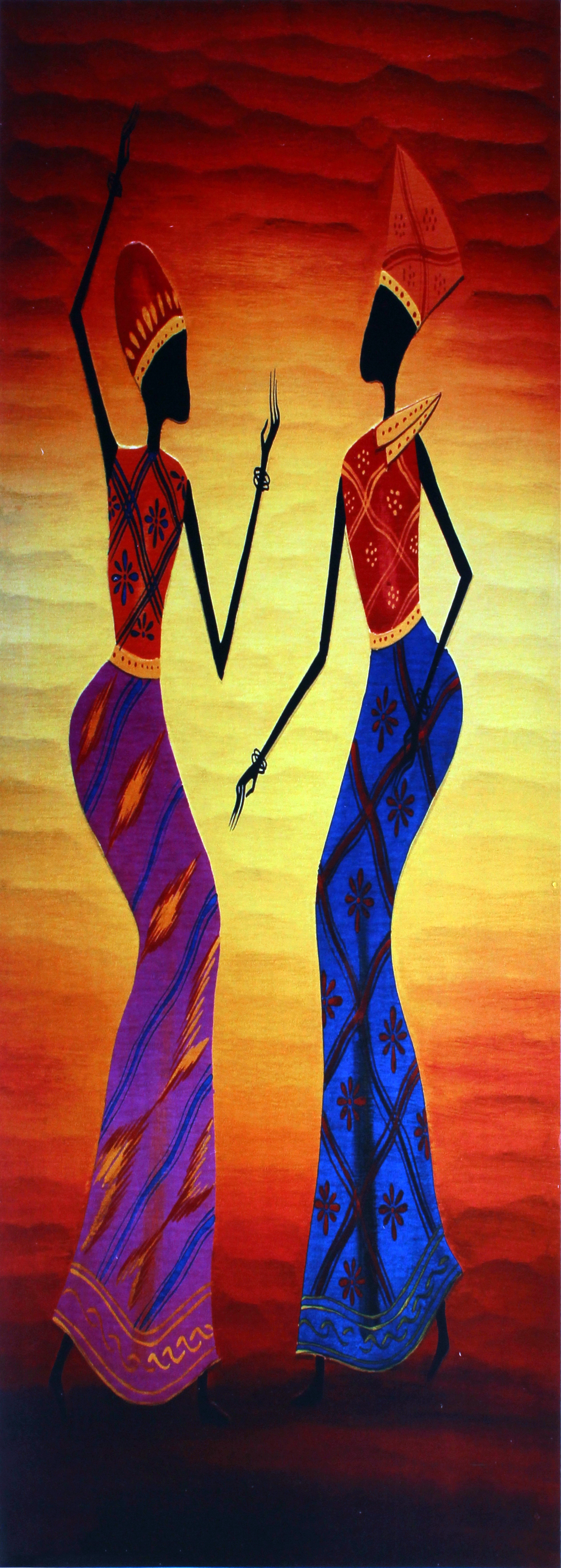 Madubani Style Poster Painting