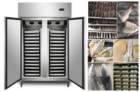 QF-4510 Quick Freezing Machine 10-Tray Fish Seafood Frozen Industrial Blast Freezer Machine