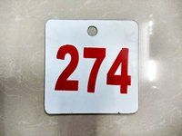 Electrical Pole Number Plates