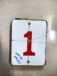 Electrical Pole Number Plates