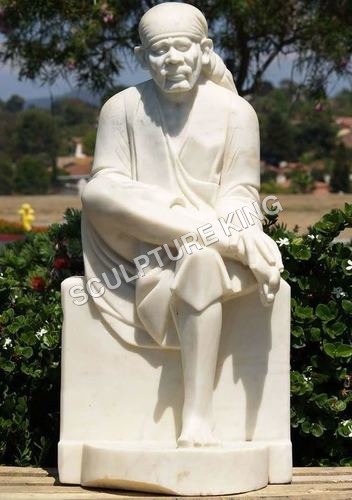 Sai Baba Marble Statue