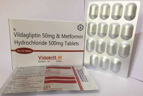 Vildagliptin and Metformin Tablets