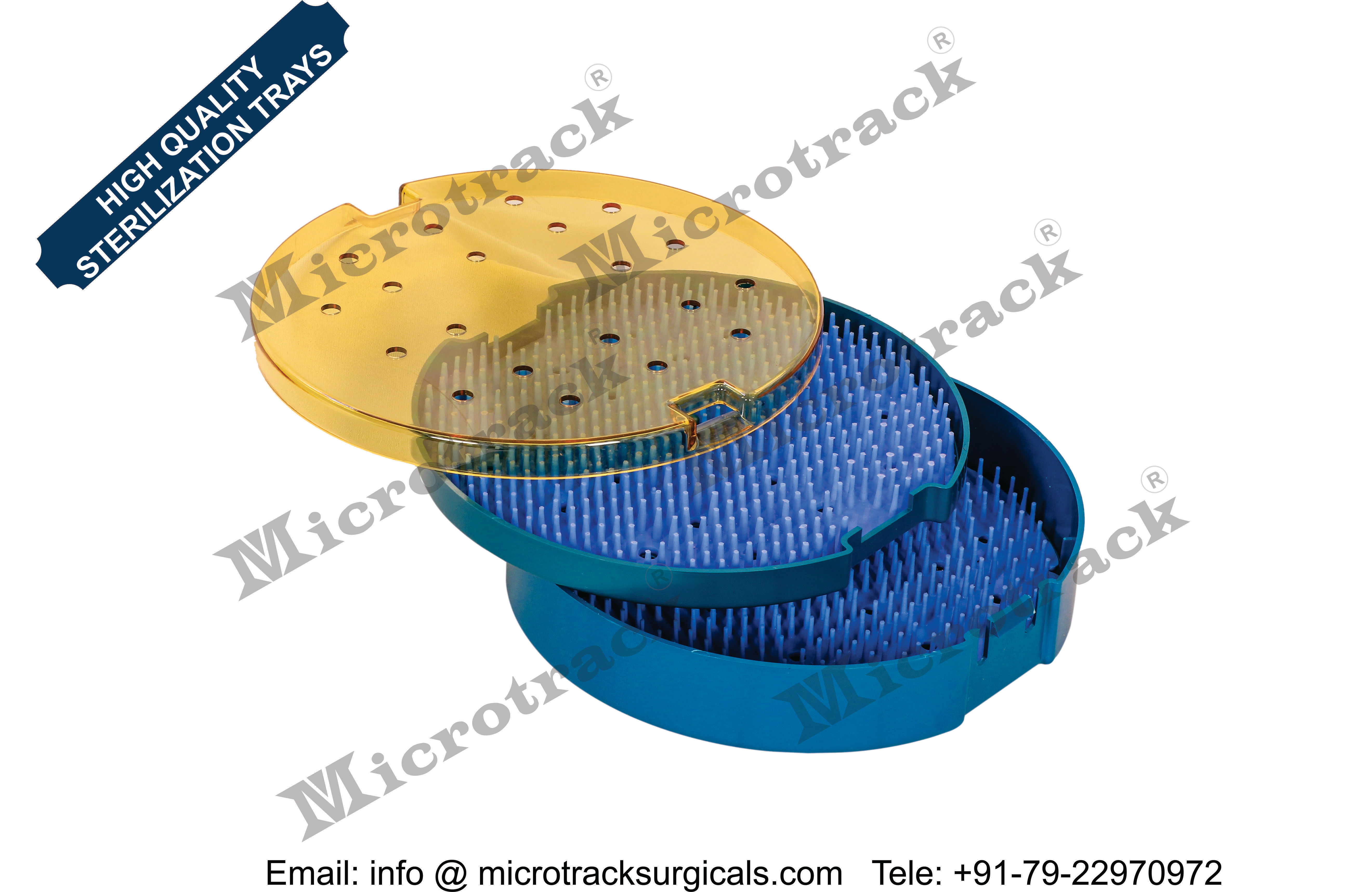 Round Sterilization Tray