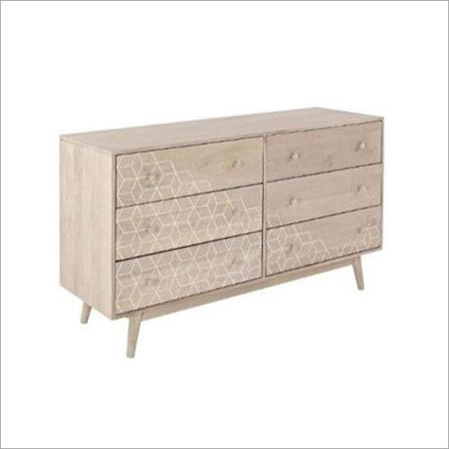 Wooden Alvira Mango Chest Drawer