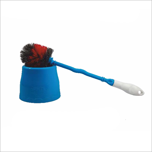 Round Toilet Brush With Container By KRISHNA TRADING CO