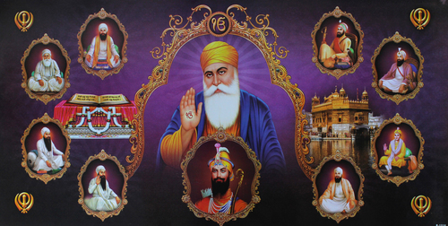 Guru Nanak Poster Painting