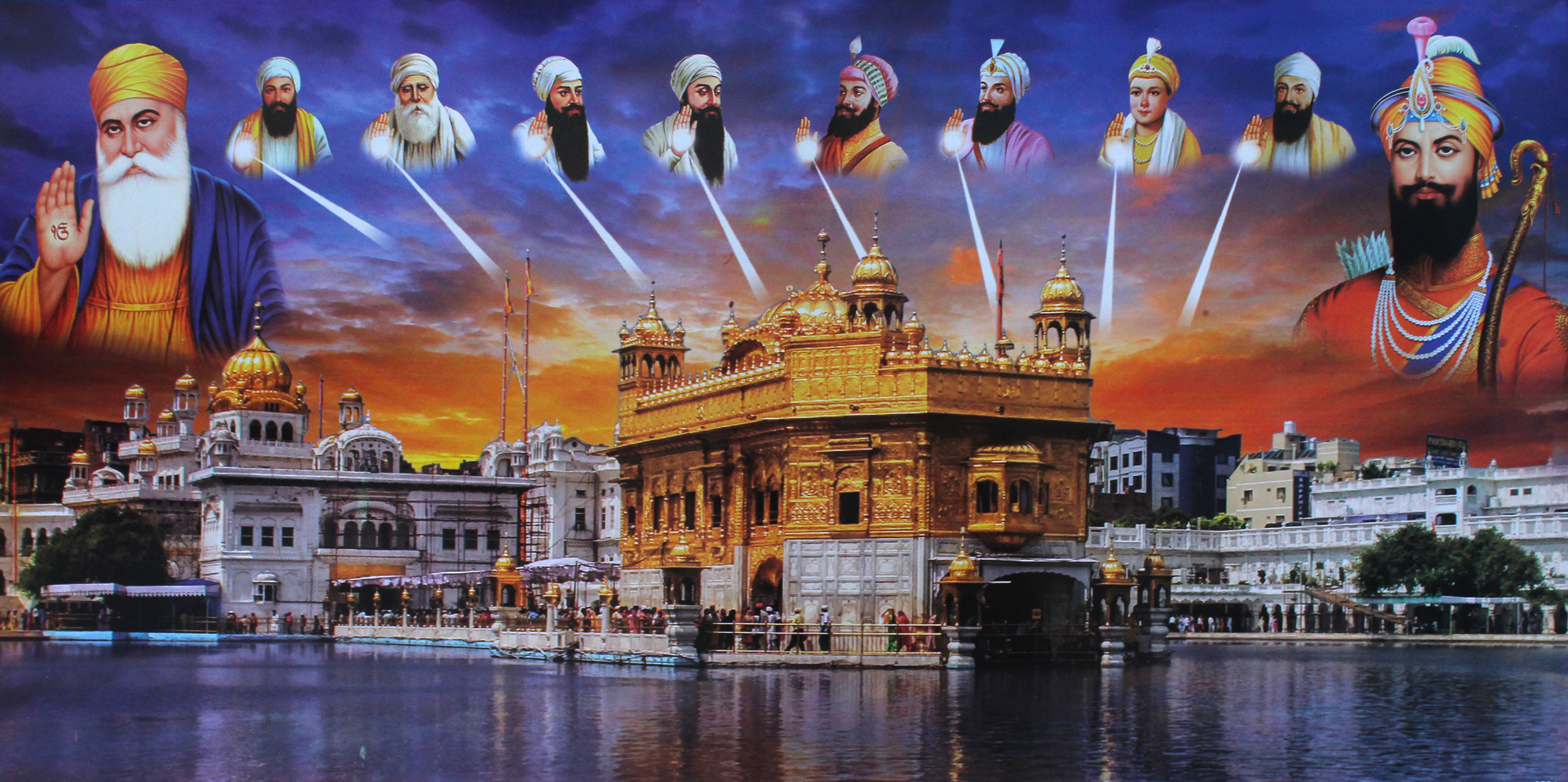 Guru Nanak Poster Painting