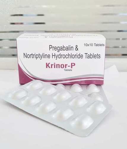 Pregabalin 75 Mg + Nortriptyline 10 Mg