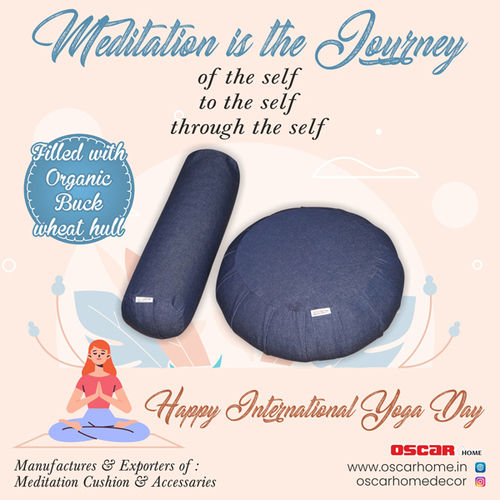 100% Cotton Meditation Cushion