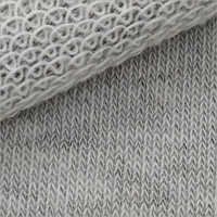Three Thread Fleece Fabric - Silk Material, Customizable Weight | Fashion-forward Designs, High Absorbency, Ideal For Dresses And Tunics
