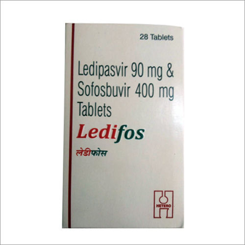 Ledipasvir 90 MG And Sofosbuvir 400 MG Tablets