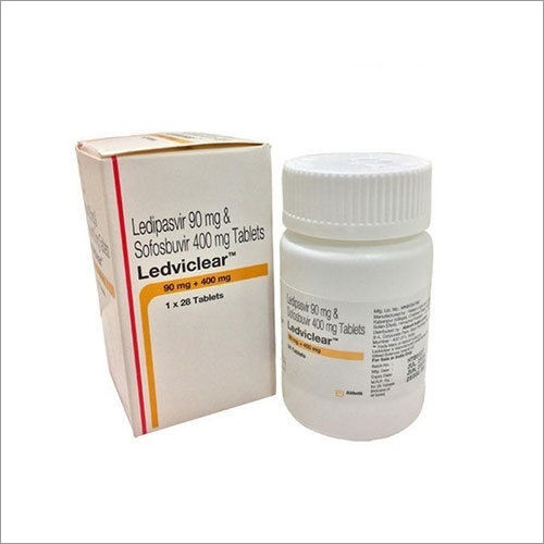 Ledipasvir 90 MG And Sofosbuvir 400 MG Tablets