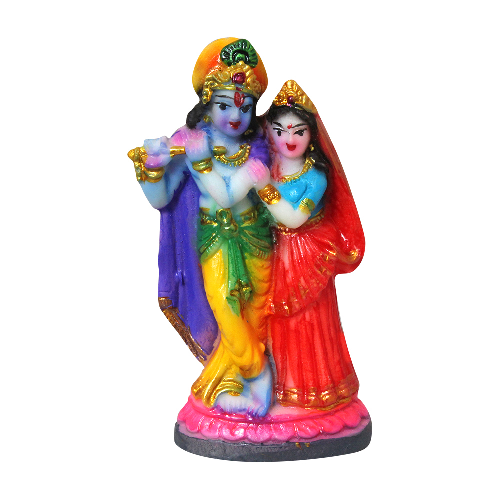 Polyresin Radha Krishna Statue