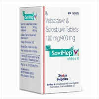 Sofasubovir+velpatasvir 100mg/400mg Tablets