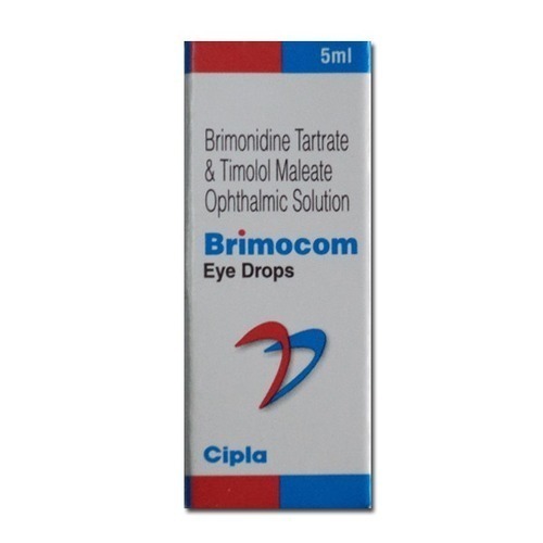 Eye Drop(Timolol (5Mg) + Brimonidine (2Mg) Drug Solutions at