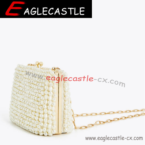 Fashionable Hand-Embroidered Beaded Bag For Women
