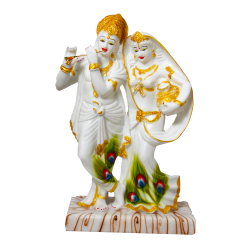 Marble Look Polyresin Krishna Statue