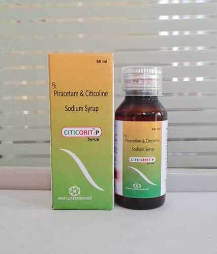 Citicoline 500 Mg + Piracetam 400 Mg Syrup