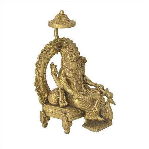 Brass Vishwakarma Statue