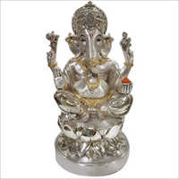 Pure Silver Ganesh Statue