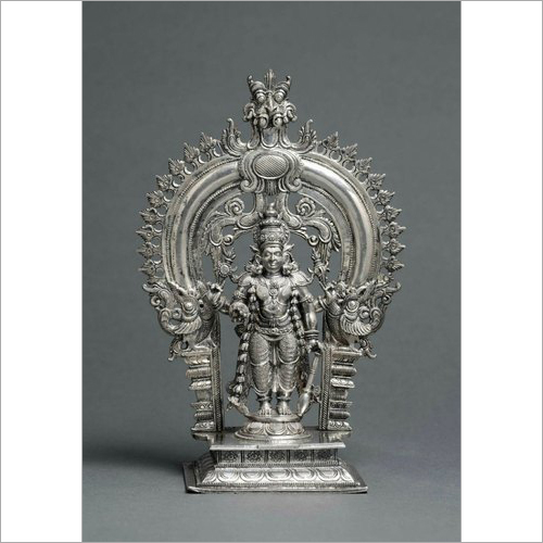Silver God Statue