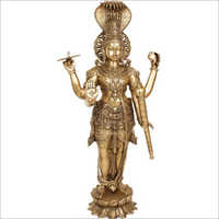 Worship Brass Vishnu Statues