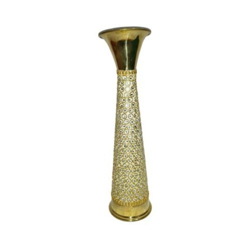 Antique Brass Flower Vase