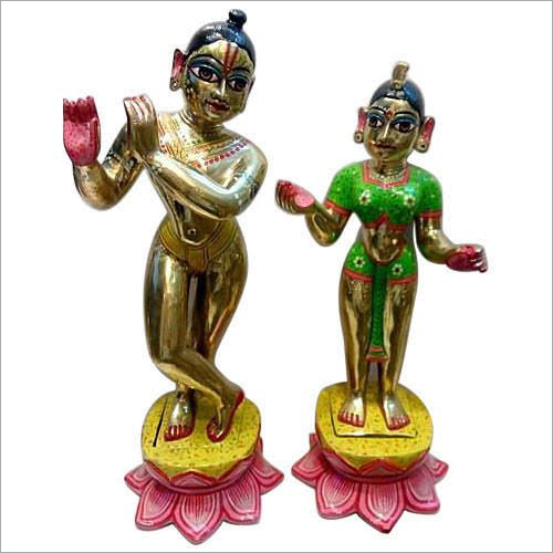 Ashtadhatu Radha Krishna Statue