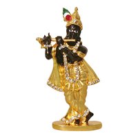 Attractive Polyresin Krishna Statue