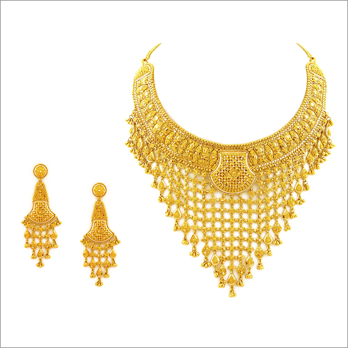 Gold Necklace Set