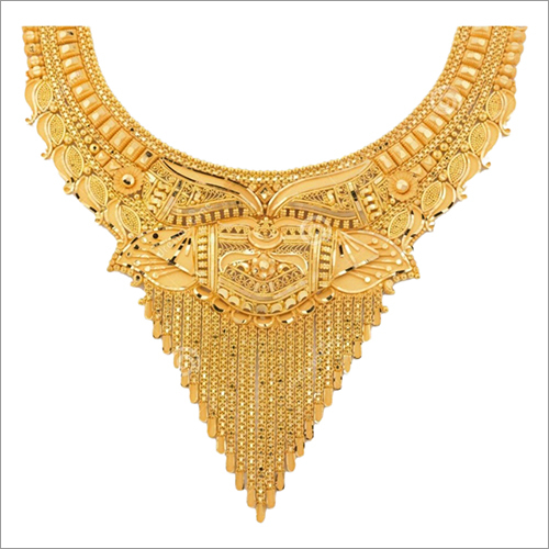 Gold Bridal Necklace at Best Price in 