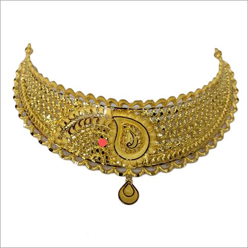 Ladies Gold Bridal Necklace By JEET CHAINS