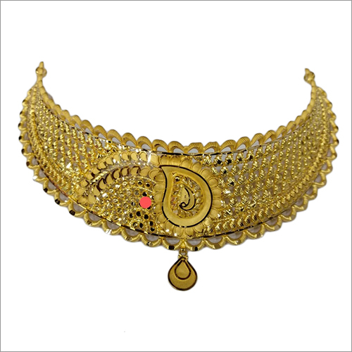 Ladies Gold Bridal Necklace