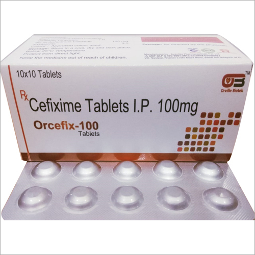 Cefixime Tablets Store At Cool And Dry Place.