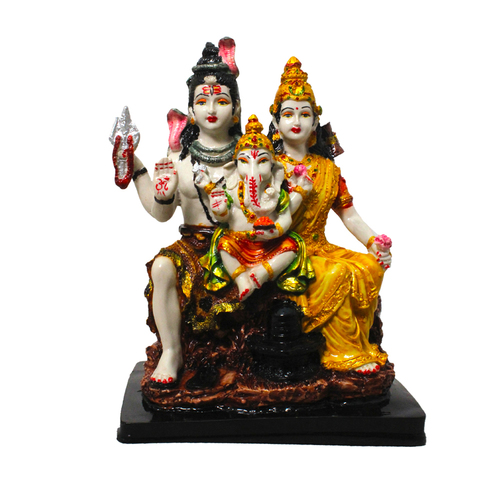 Polyresin Shiv Parivar Statue
