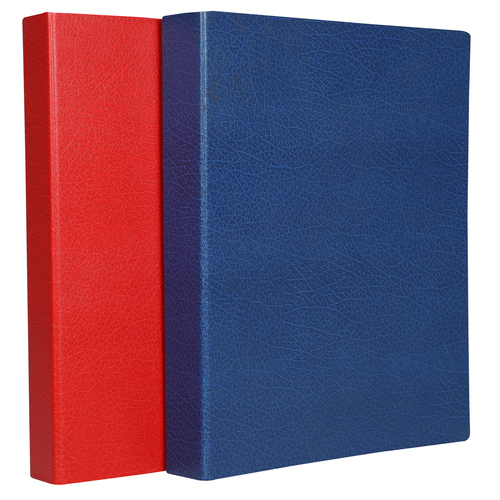 Mahavir Premium - A4 Size - 1 Inch - 4d (4 Hole) Ring Binder Files (Blue)