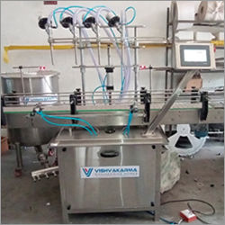 Mild Steel Syrup Filling Machine