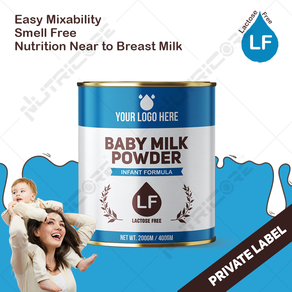 Lactose Free Baby Milk Powder