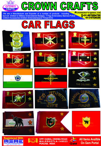Embroidery Flags