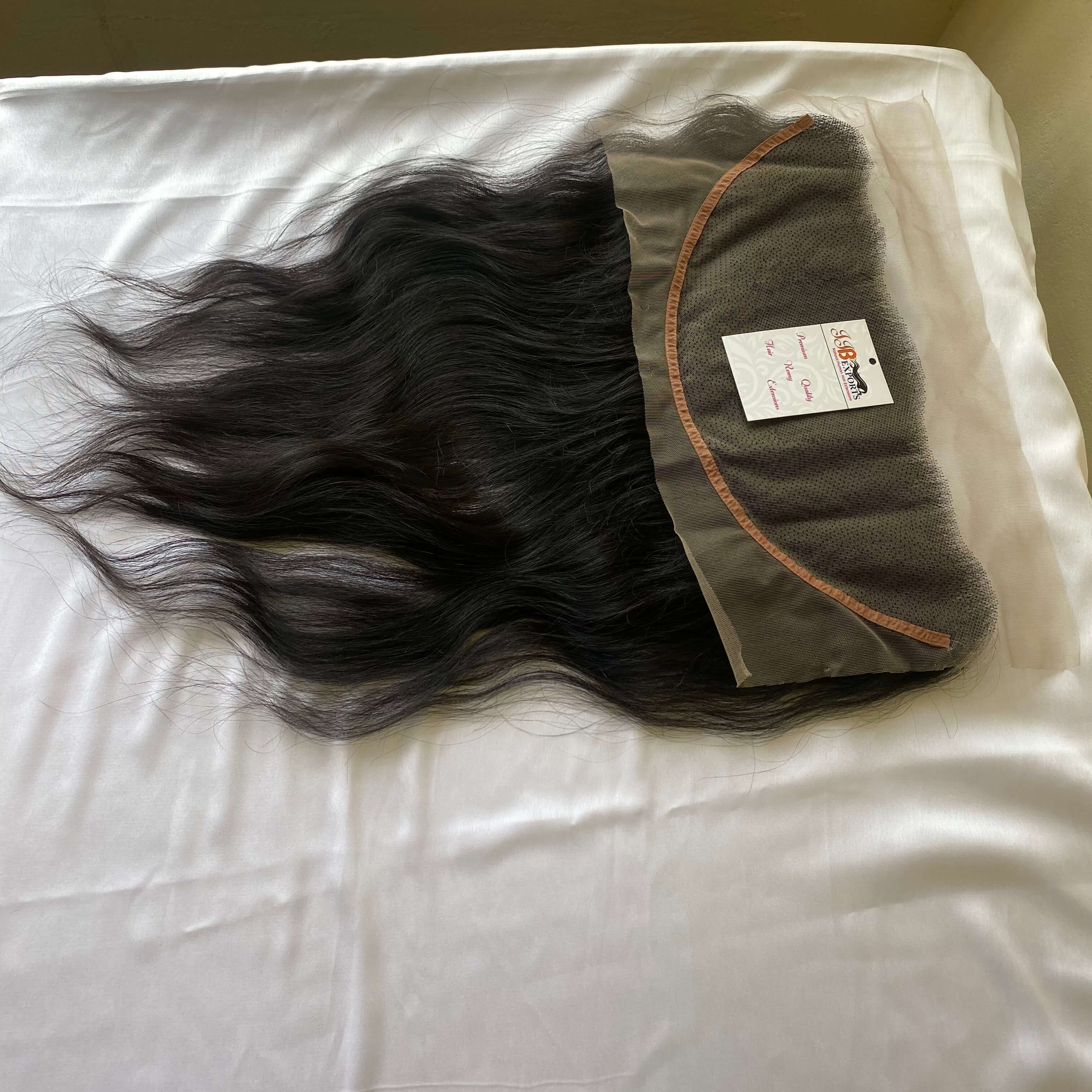 13x4 13x6 Hd Thin Lace Frontal Indian Virgin Remy  Human Hair With Closure