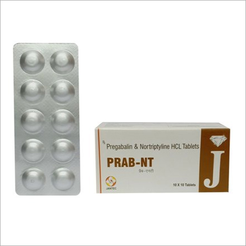 Pregabalin and Nortriptyline HCL Tablets