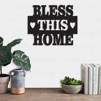 Bless This Home Interior Wall Art