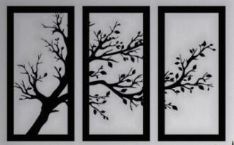 Tree Collage Wall Art