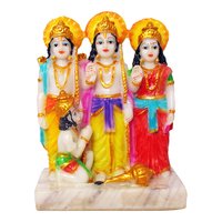 Marble Look Polyresin Ram Darbar Statue