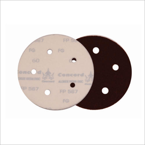 Aluminium FP567 Alo Resin Paper Velcro Disc